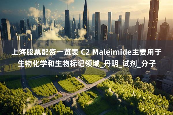 上海股票配资一览表 C2 Maleimide主要用于生物化学和生物标记领域_丹明_试剂_分子